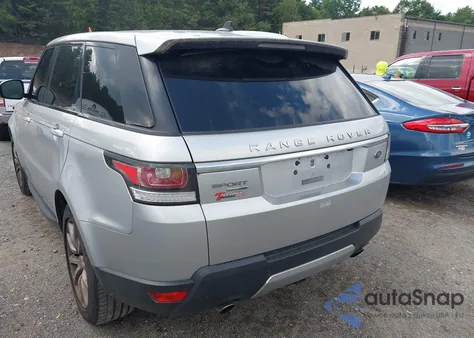 2015 Land Rover Range Rover Sport 3.0L V6 Supercharged Hse из США, поврежденный, VIN SALWR2VF6FA625927